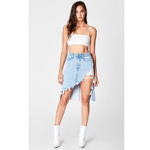 LF Carmar Trenton Iras Asymmetrical High Cut Skirt